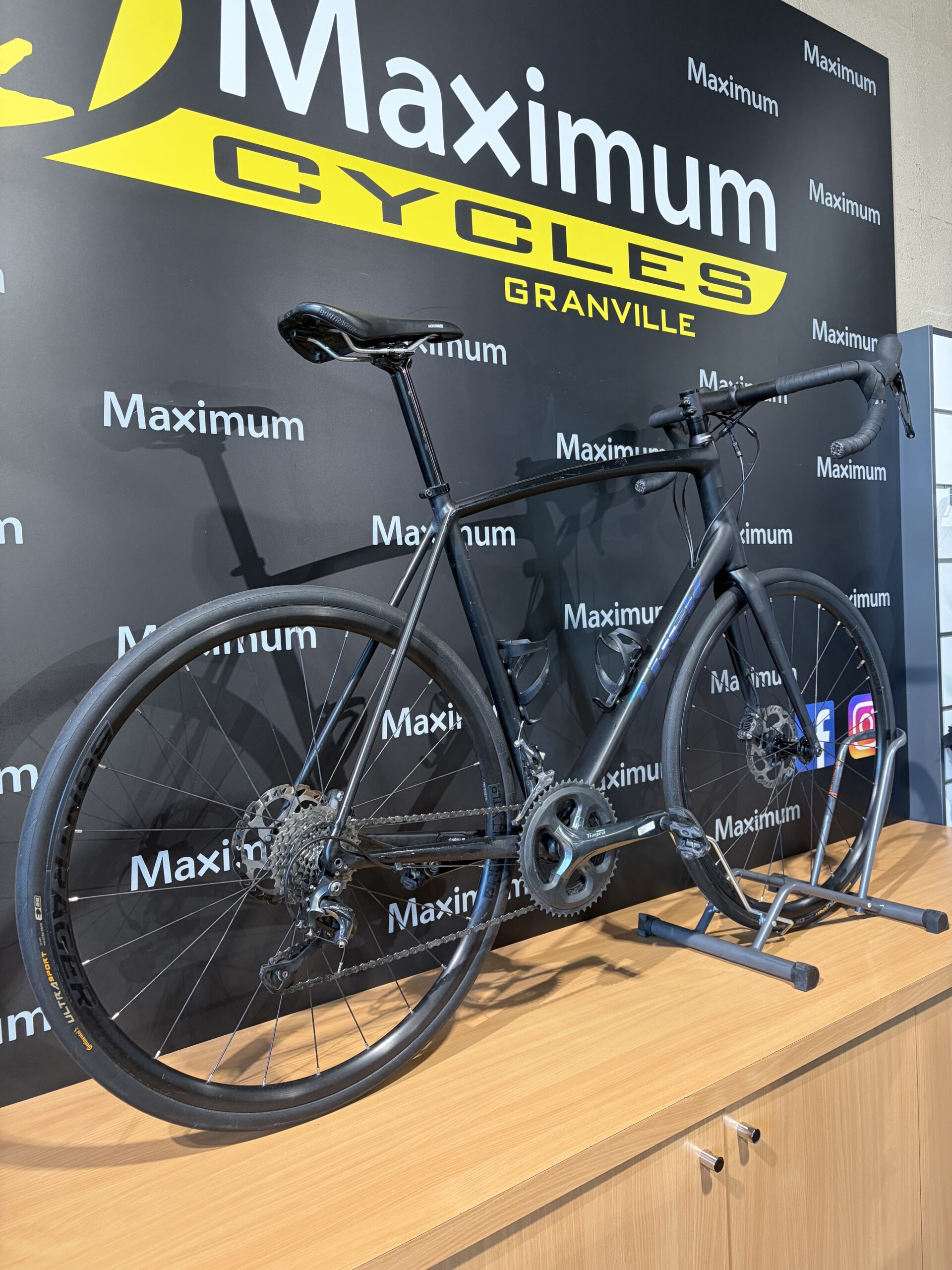 Velo route Maximum Cycles Trek